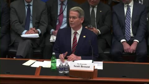LIVE- House panel hears from Treasury Secretary Scott Bessent on global finance system!