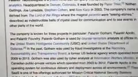 The CIA was involved