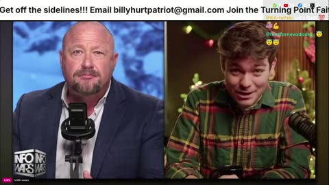 Alex Jones, Info Wars, 12/17/2025