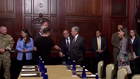 President Zelenskyy meets with Trump's special representative, Keith Kellogg