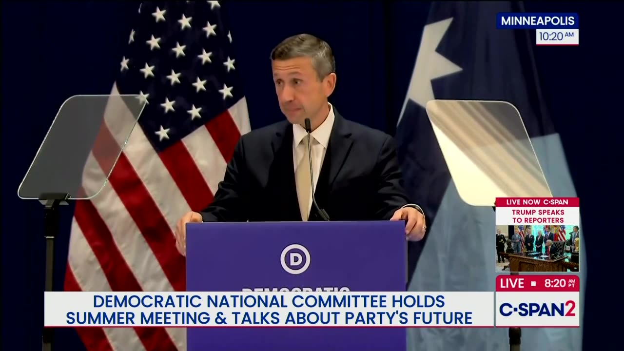 DNC Chair Labels America 'Fascist Regime' During Unhinged Rant