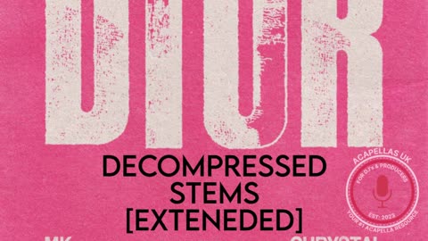 MK - Dior [Extended Edit] [Decompressed Stems]