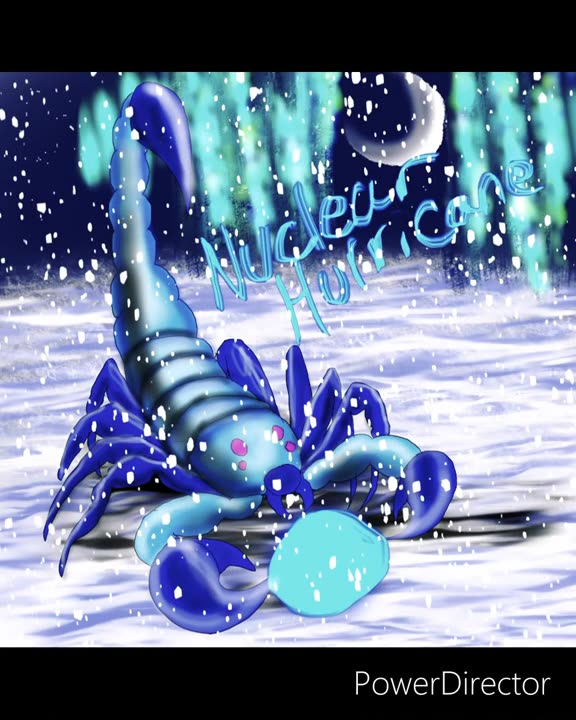 Mythical creatures speedpaint arctic scorpion.