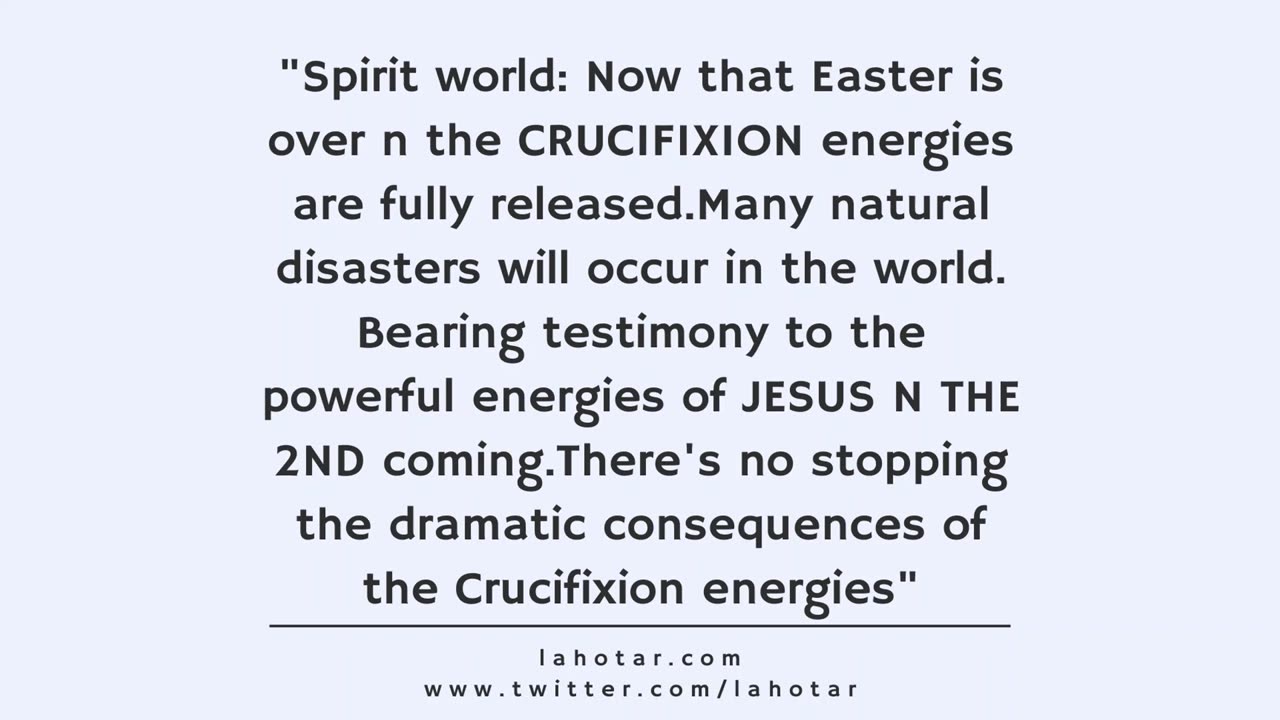 Lahotar Quote - 24 April 2025