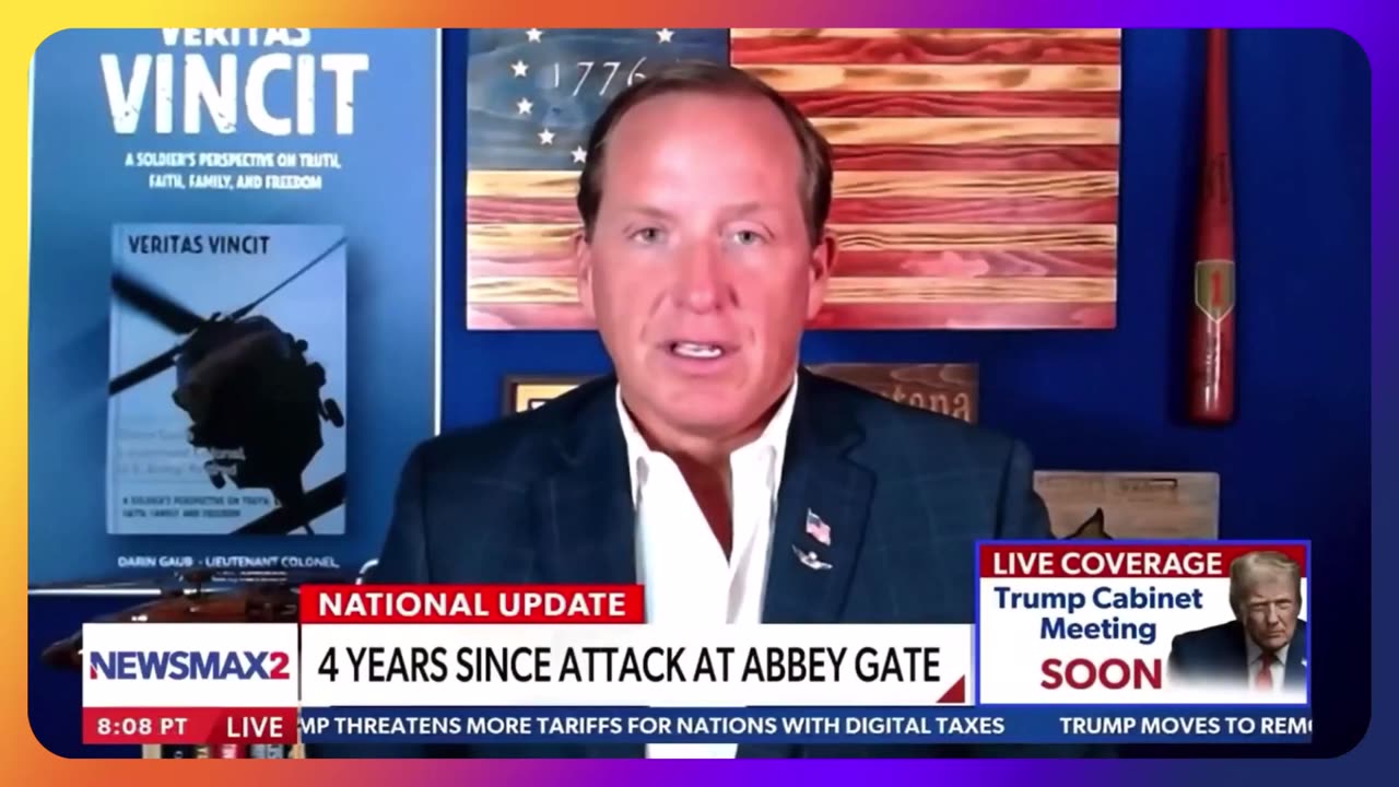 Newsmax - August 21, 2025 - Four Years Since Abbey Gate