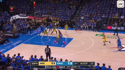 #4 PACERS at #1 THUNDER | NBA FINALS GAME 2 HIGHLIGHTS | June 8, 2025