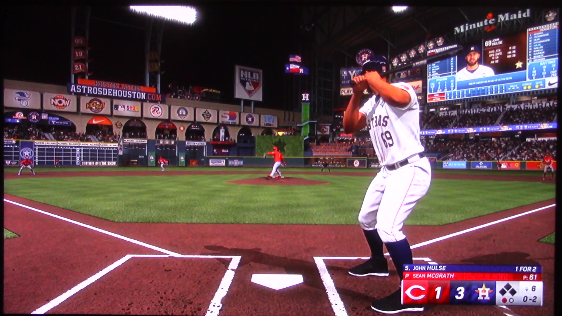MLB The Show: Houston Astros vs Cincinnati Reds (S16 World Series G6)
