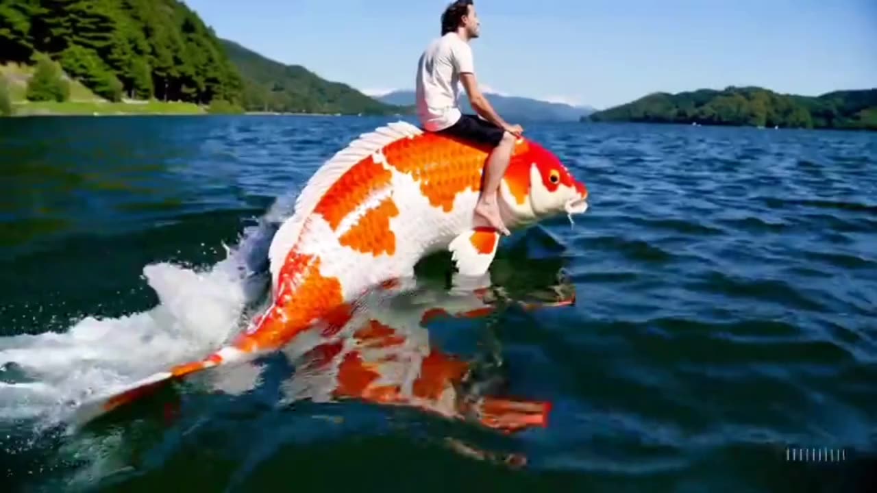 How to Ride Fish on ocian