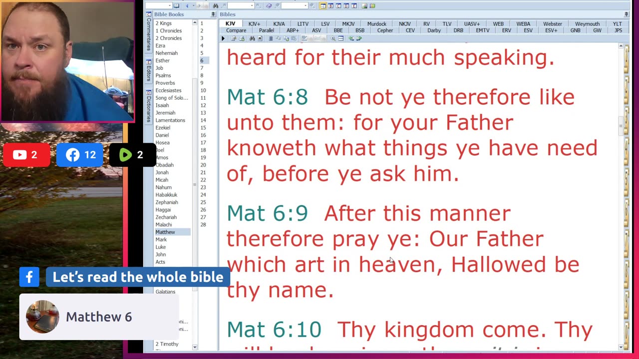 Let's Read the Whole Bible Y'all!! 07/21/2025