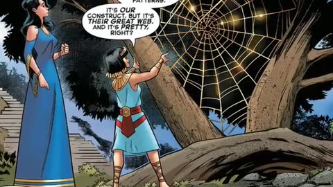 Neith Crea La Red De La Vida y El Destino - Tierra-001 Creación del Multiverso