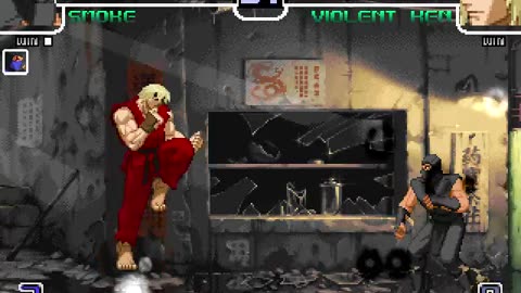 Sub zero and Smoke (Me) vs Violent Ken