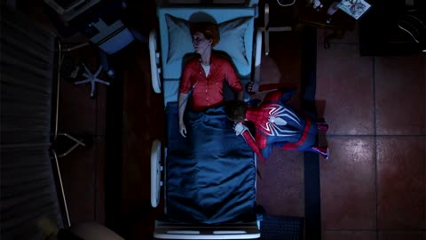 Aunt May sacrifices herself 