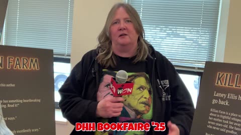AUTHOR KILLIAN FARM DHH Ghoulastic Bookfaire 25