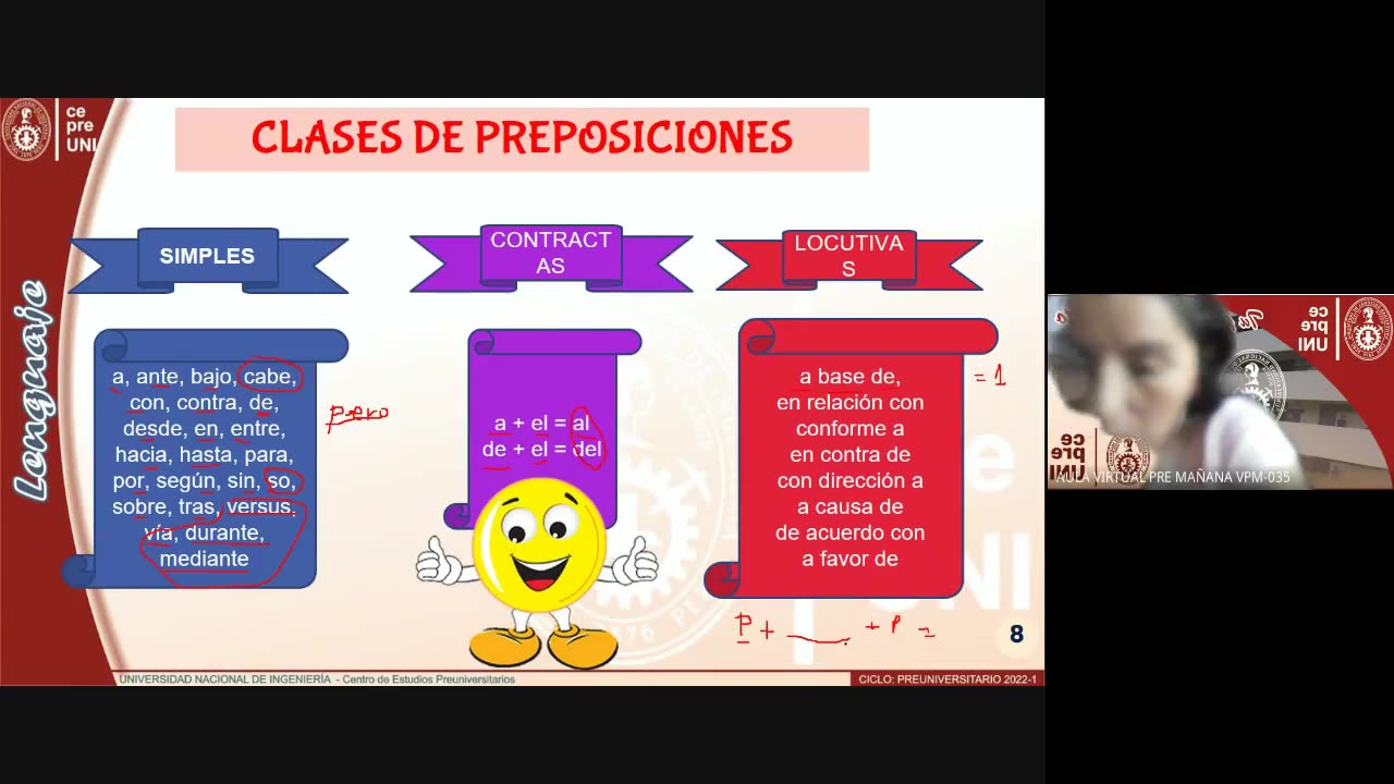 CEPRE UNI 2022 - 1 | Semana 12 | Lenguaje