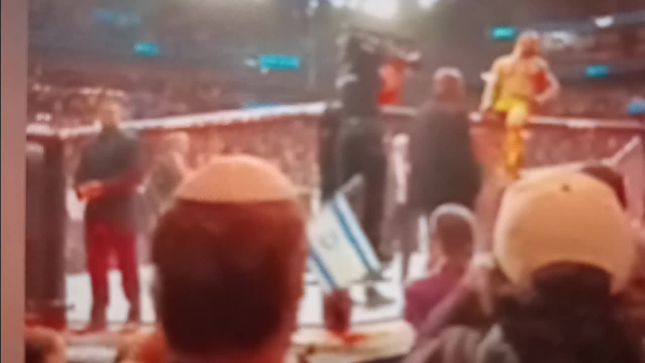 Dave portnoy celebrates Bryce Mitchell loss with waving a Israel flag