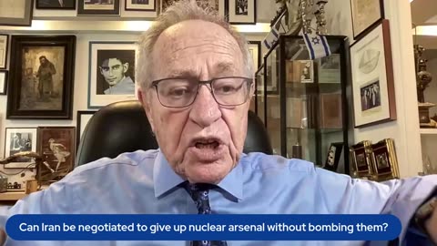 Can Iran be negotiated to give up nuclear arsenal without bombing them?