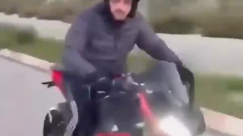 His first ride？