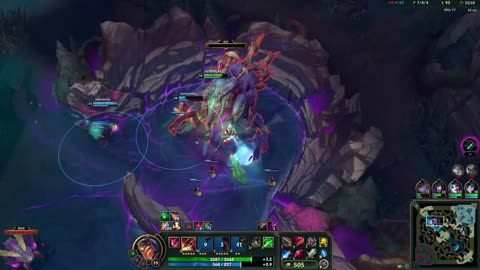 Playing league shaco jungle