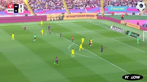 FC BARCELONA 2 - 3 VILLARREAL CF I RESUMEN LALIGA EA SPORTS