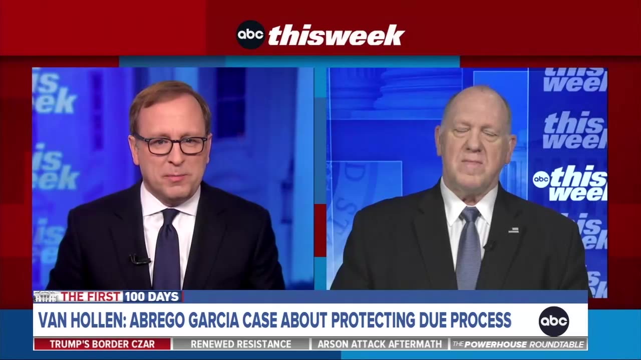 'I'm not going to comment': Tom Homan gets agitated with ABC host over Abrego Garcia