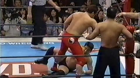 (1996.04.05) O.Kido, T.Iizuka & Y.Nagata vs S.Koshinaka, T.Goto & A.Nogami - NJPW