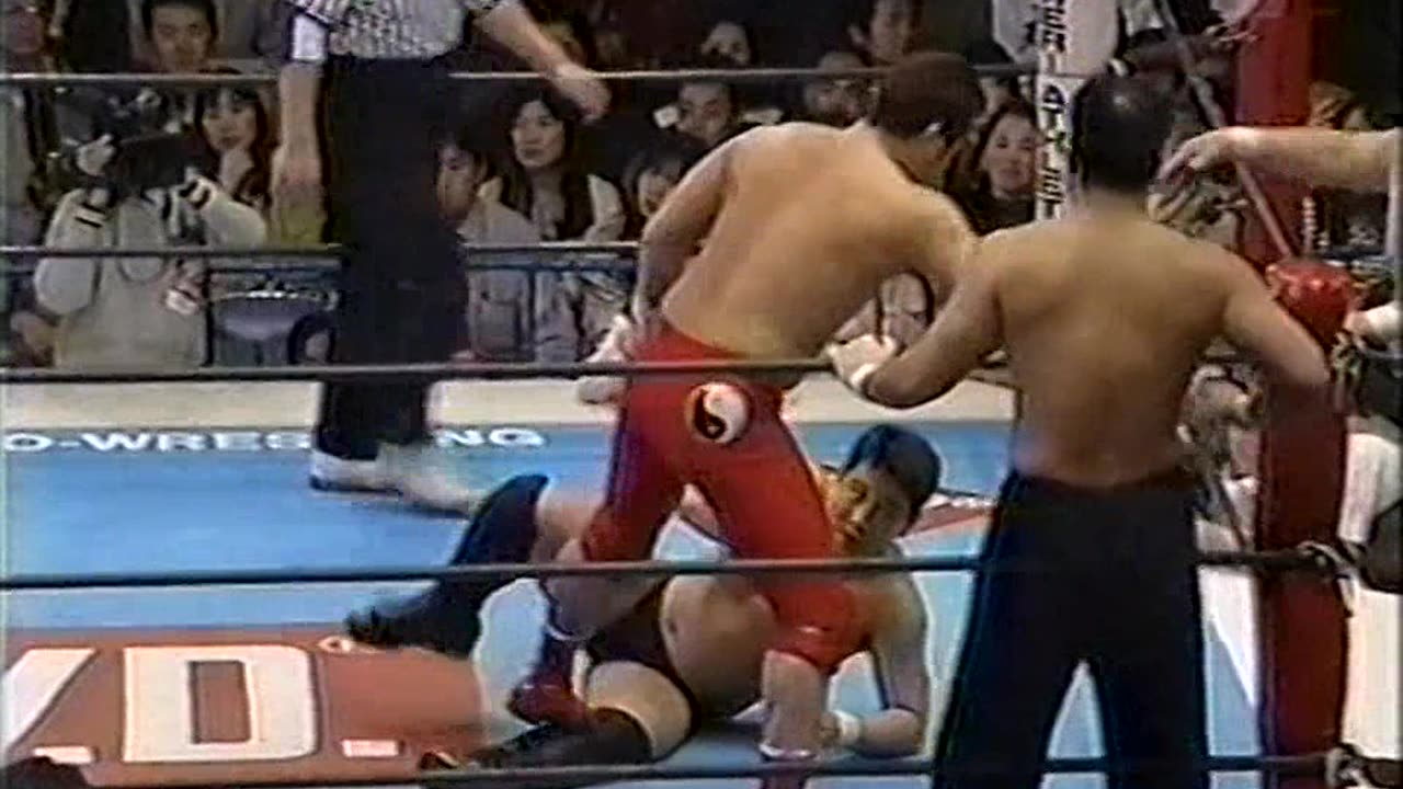 (1996.04.05) O.Kido, T.Iizuka & Y.Nagata vs S.Koshinaka, T.Goto & A.Nogami - NJPW