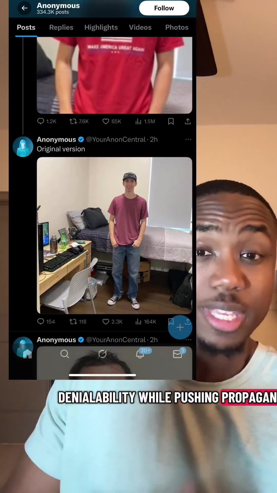 Huge Social Account Spreads Propaganda Claiming Tyler Robinson Is a Trump Supporter