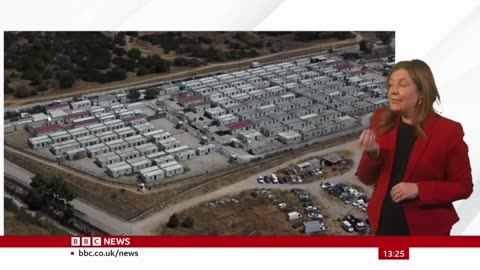 Greece warns of ‘invasion’ as it halts asylum on Med route | BBC News