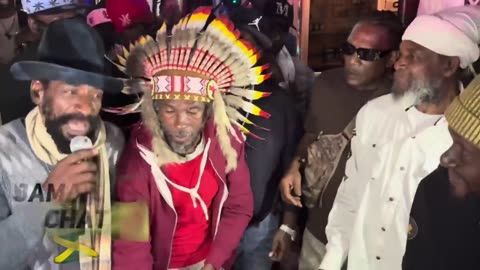A9E Pinchers , Cutty Ranks & Junior Cat Mash Up Cocoa Tea Candle Light In A Rub A Dub Style, Live