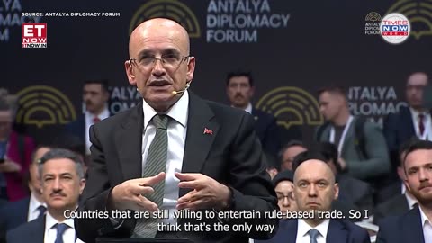 Turkish Minister Mehmet Simsek Provide Antidote for US Protectionism