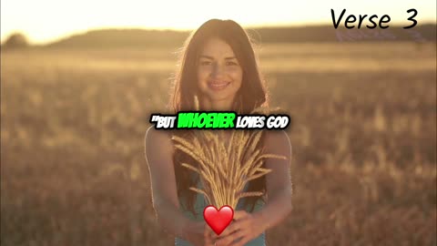 Bible Verse for the day. God's Love: Exploring a Verse of Faith and Devotion
