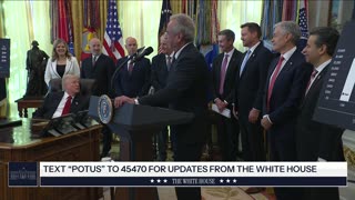 President Trump Makes an Announcement, Nov. 6, 2025