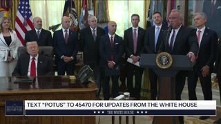 President Trump Makes an Announcement, Nov. 6, 2025