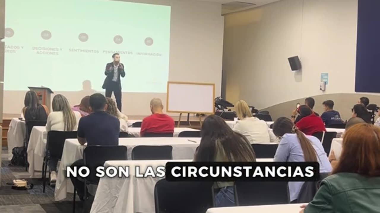 Eres el resultado de tus decisiones, no de tus condiciones.