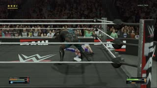 wwe 2k25 223 universe Amelia Marcella VS Nia Jax