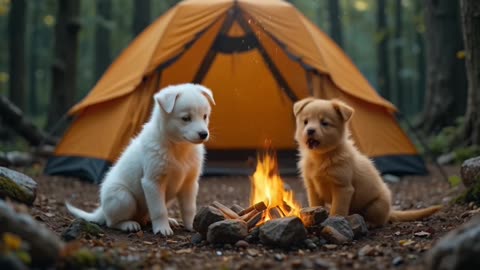 Puppies CAMPING Trip 🐶🐾