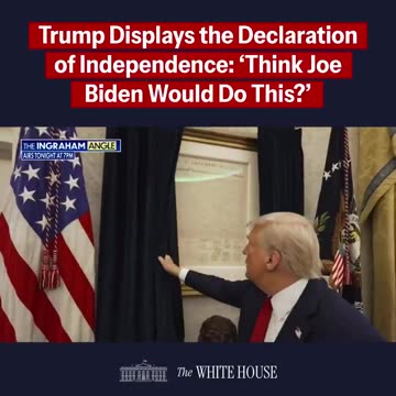 Behold - The Declaration of Independence