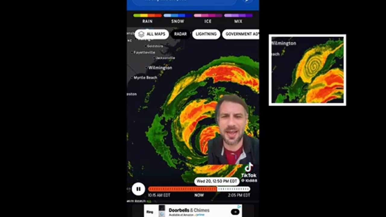 Things goin on - Hurricane Erin ..