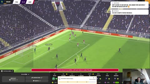 ⚽ FM 24: 3-3-4 with PSG, s.30-31: February.⚽