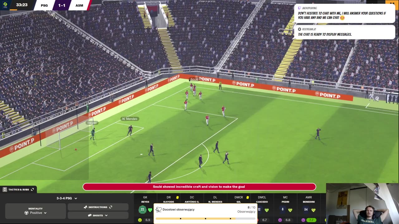 ⚽ FM 24: 3-3-4 with PSG, s.30-31: February.⚽