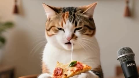 "Cats Eat Special Pizza 🍕🐱 | Funny Dinner Feast!"