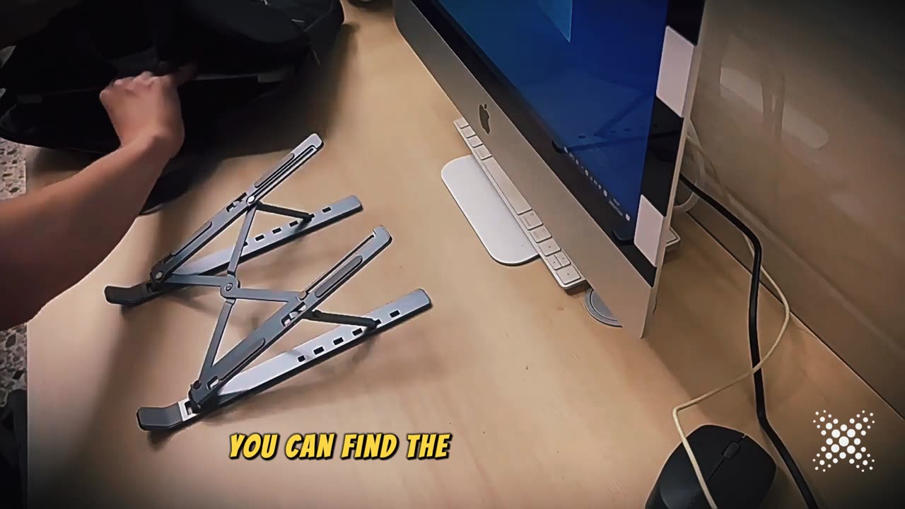Aluminum Alloy Laptop Stand | Adjustable & Portable