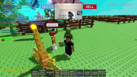 Grow a Garden Craziness! | wasiangamer03
