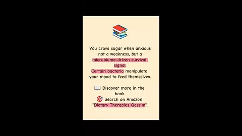 Sugar Cravings Under Stress? Heal Your Gut & Restore Balance 🌿 | Dietary Therapies Qassim
