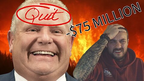 Doug Ford's $75 MILLION Reagan Ad Disaster