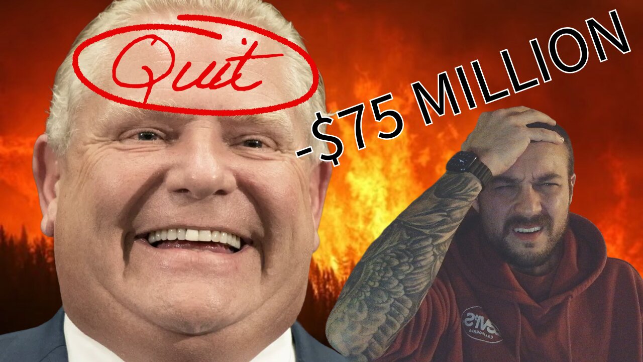 Doug Ford's $75 MILLION Reagan Ad Disaster