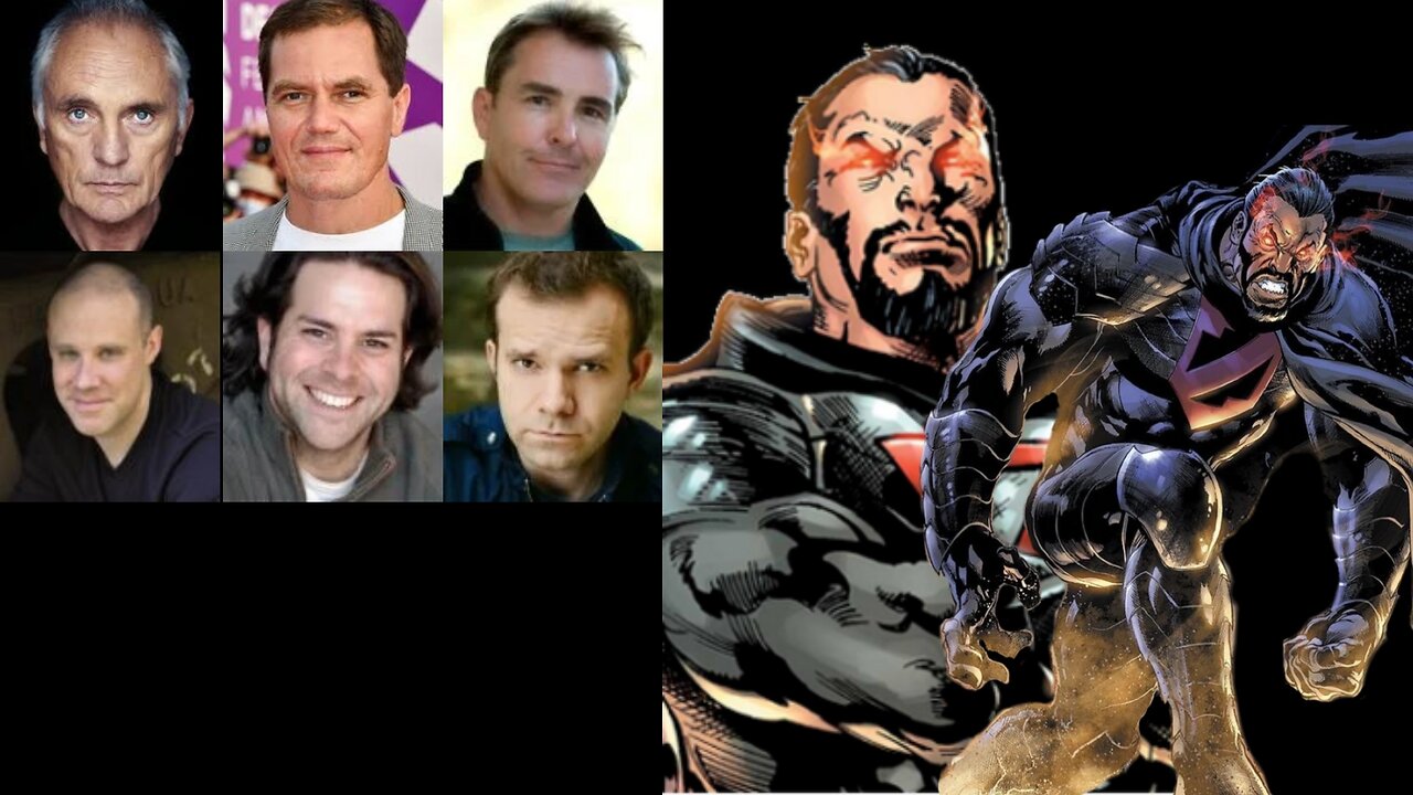 Animated Voice Comparison- General Zod (Superman)