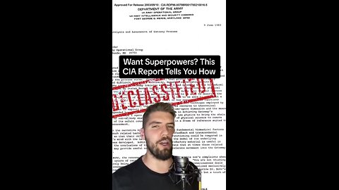 WANT SUPERPOWERS - Ask the CIA