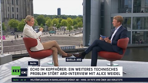 "ARD hat das absichtlich getan" – Massive Kritik nach Störaktion beim Weidel-Sommerinterview