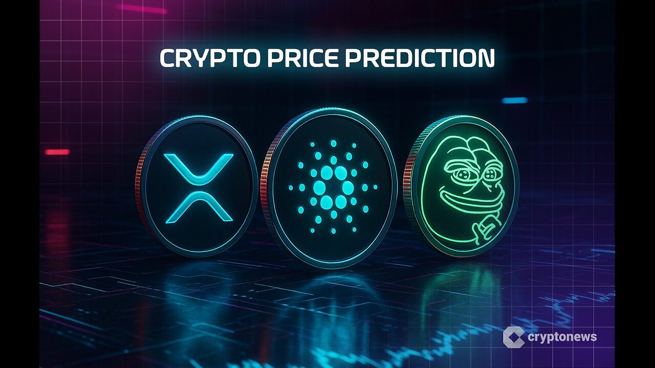 Crypto Price Prediction Today 23 July – XRP, Cardano, Pepe